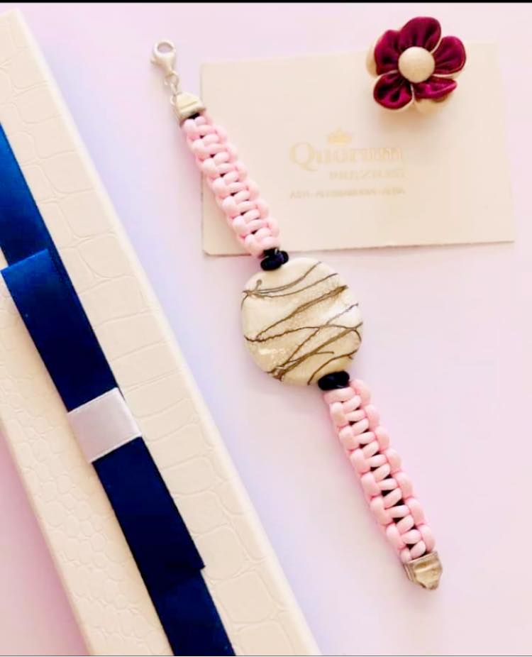 Bracciale rosa
