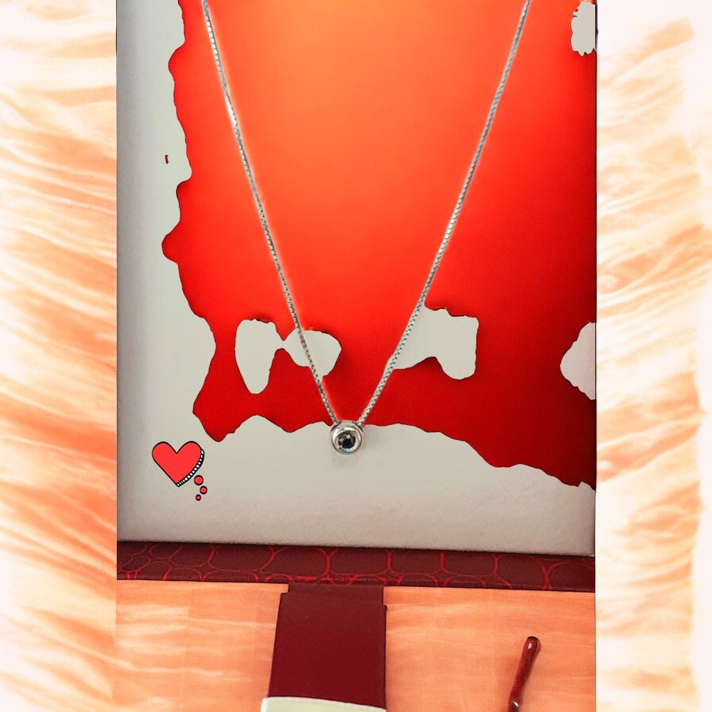 Catenina con punto luce