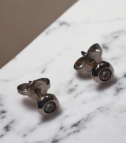 Orecchini con punto luce